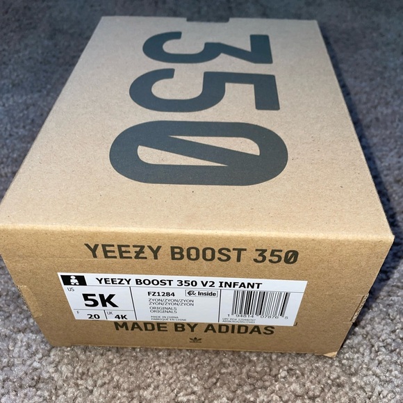 adidas Yeezy Boost 350 V2 infant 4k zyon - Picture 3 of 11